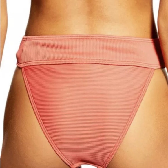 NWT Topshop high waisted bikini bottom clay 10. - Picture 2 of 7